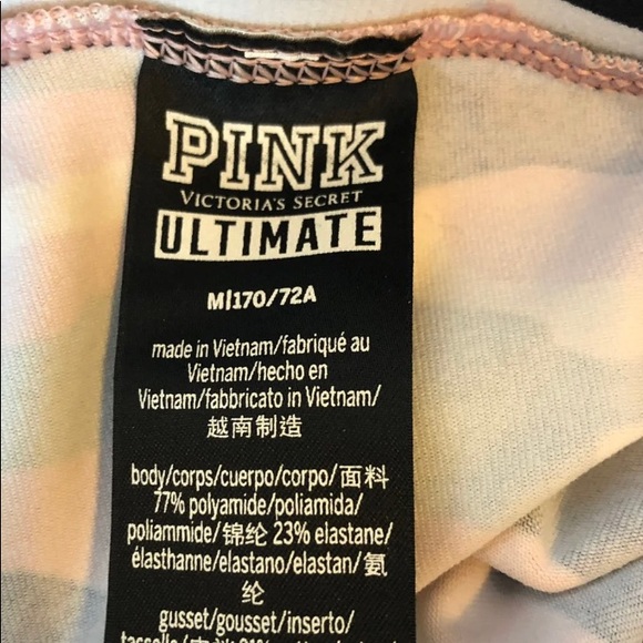 VS PINK Ultimate Pink Camouflage Legging Med - Picture 5 of 9